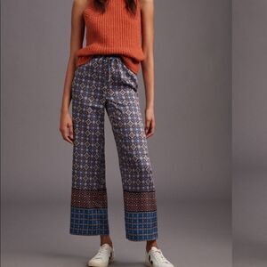 NWT Anthropologie Vega Satin Pants Large B-1174